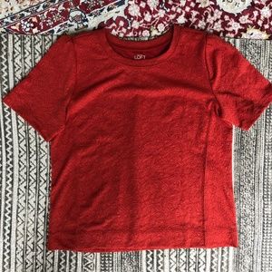 Loft embellished top